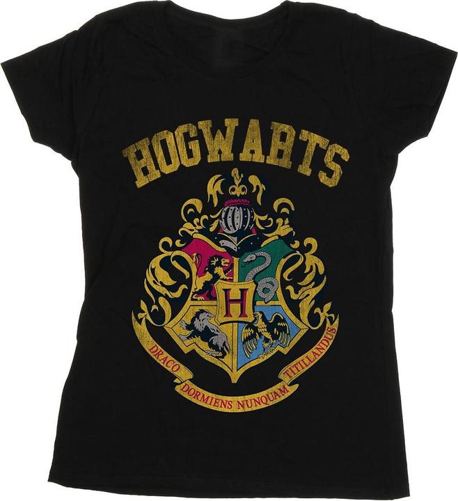 Actual product image Womens/Ladies Hogwarts Varsity Cotton T-Shirt (M)