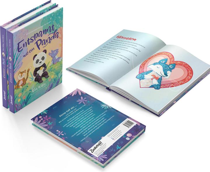 Image du produit Zuckersüss Entspannt wie ein Panda (Allemand, Anni Betts, Kira Willey, Pia Disciple, 2021)