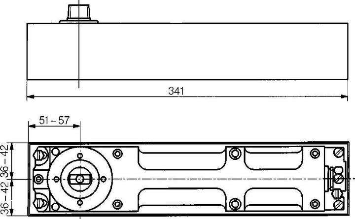 Productafbeelding Dormakaba Vloerveer BTS 80 (Interieur)