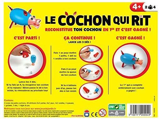 Produktbild Dujardin Lachendes Schwein 4 Spieler (Französisch, 2 - 4 Spieler)