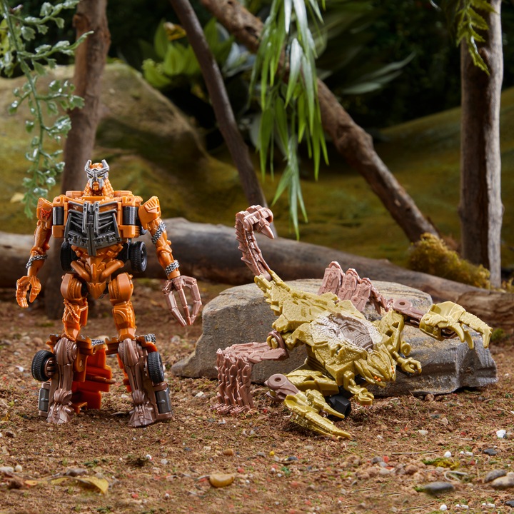 Actual product image Transformers Rise of the Beasts File, Beast Alliance, Beast Combiner 2-pack Scourge, toys from
