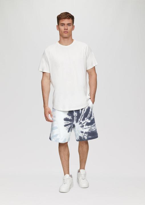 Image du produit s.Oliver Hose Sweat-Shorts mit Batikmuster (L)