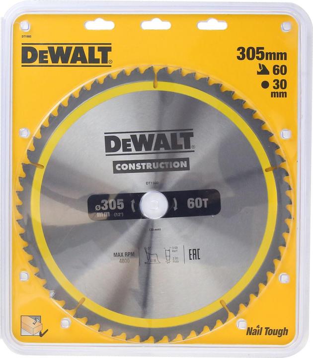 Produktbild DeWalt Kreissägeblatt