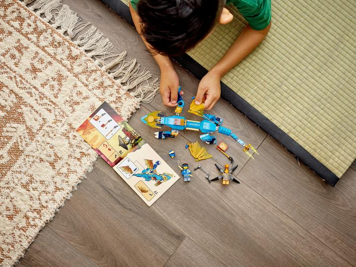 Actual product image LEGO Jay's Thunder Dragon EVO (71760, LEGO Ninjago)