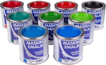 Produktbild Esbjerg Paints Maskinemalje Sort 0,75 L - RAL 9005