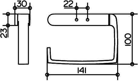 Produktbild Keuco Elegance Toilettenpapierhalter