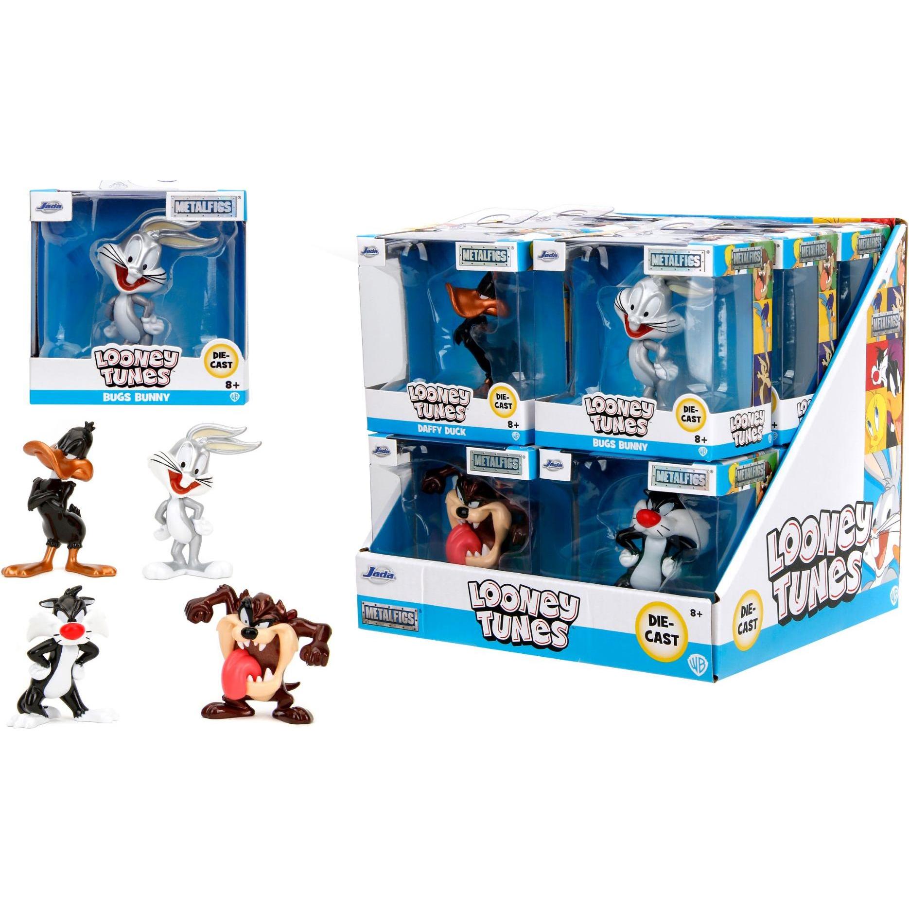 Jada Multicolore Figure Looney Tunes Da 2,5", Onda 1