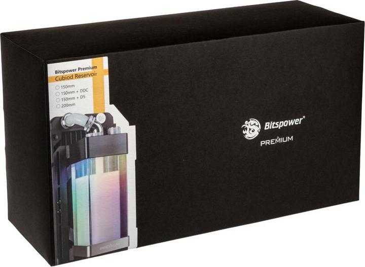 Image du produit Bitspower Premium Cubiod Réservoir de compensation 150 mm - Acrylique