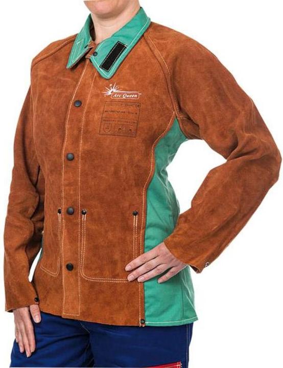 Actual product image Magni Weldas 44-7300/96/P/XXL Welding jacket "Leather Proban" size XXL (XXL)