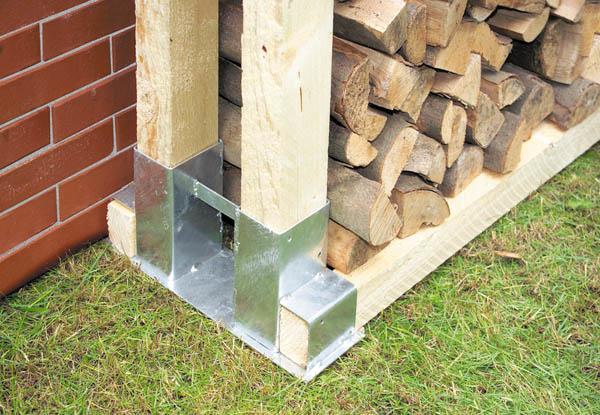 Produktbild Westfalia Holzstapelhalter feuerverzinkt, 1 Stück