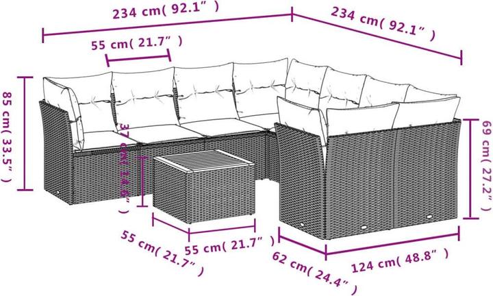 Produktbild vidaXL Selah