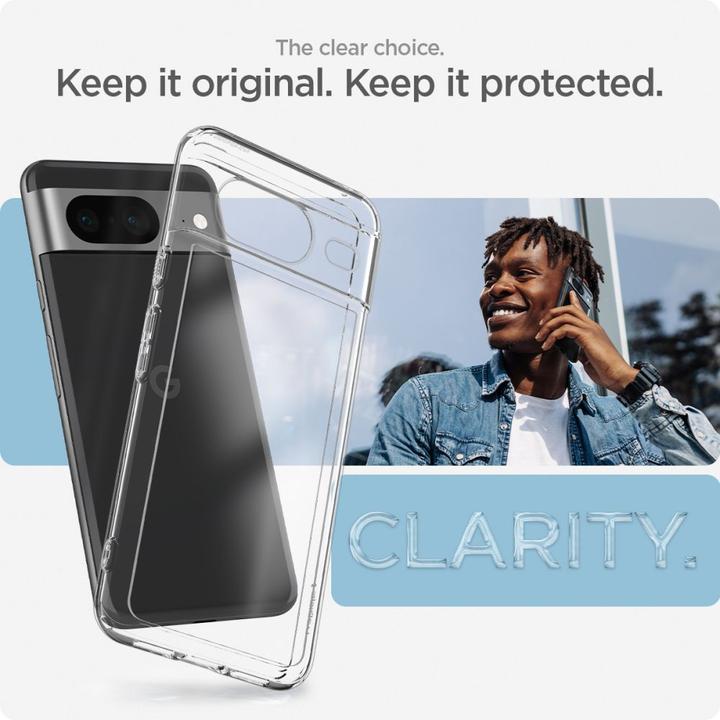 Produktbild Spigen Ultra Hybrid Google Pixel 8 Przezroczysty/Crystal Clear ACS06278 (Google Pixel 8)
