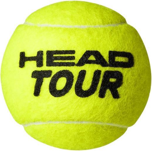 Actual product image Head Tour 36x 4 can tennis balls