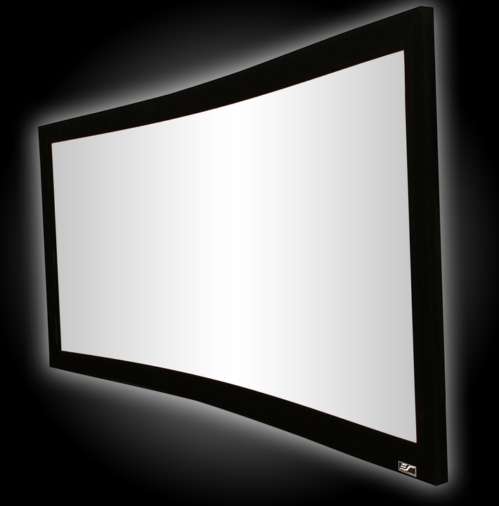 Actual product image Elite Screens Lunette Curved (103", 21:9)