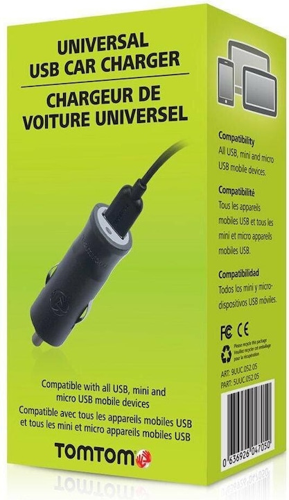 Productafbeelding TomTom USB autolader (12-24 V)