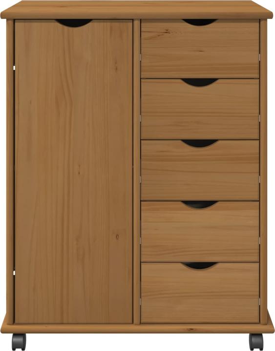 Produktbild vidaXL Rollschrank (63.50 x 39 x 79 cm)