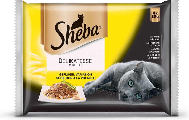 Produktbild Sheba Delikatesse in Gelee (Adult, 1 Stk., 340 g)