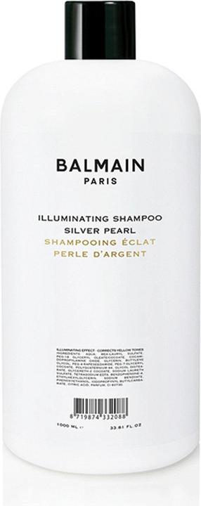 Balmain BALMAIN Illuminating Shampoo Silver Pearl szampon korygujący odcień do włosów blond i siwych 1000ml (1000 ml, Silbershampoo)