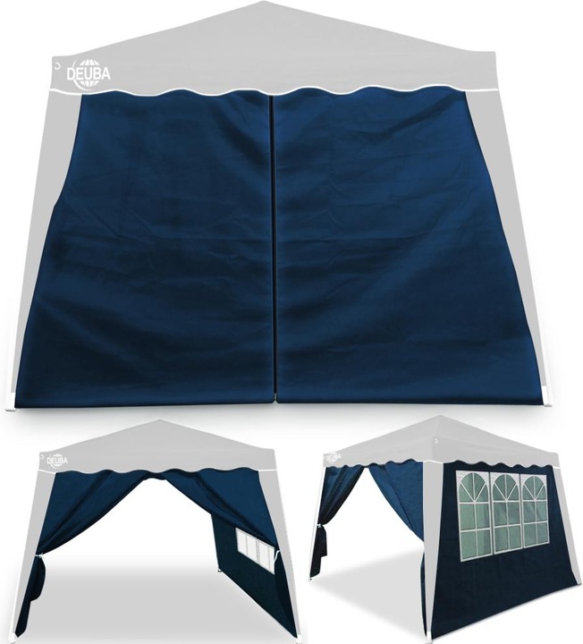 Produktbild Casaria Seitenwand 2er Set (250 cm, 250 cm)