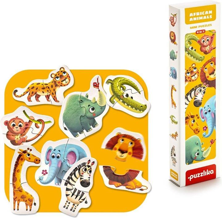 Actual product image Puzzlika puzzle "African animals (2 pieces)
