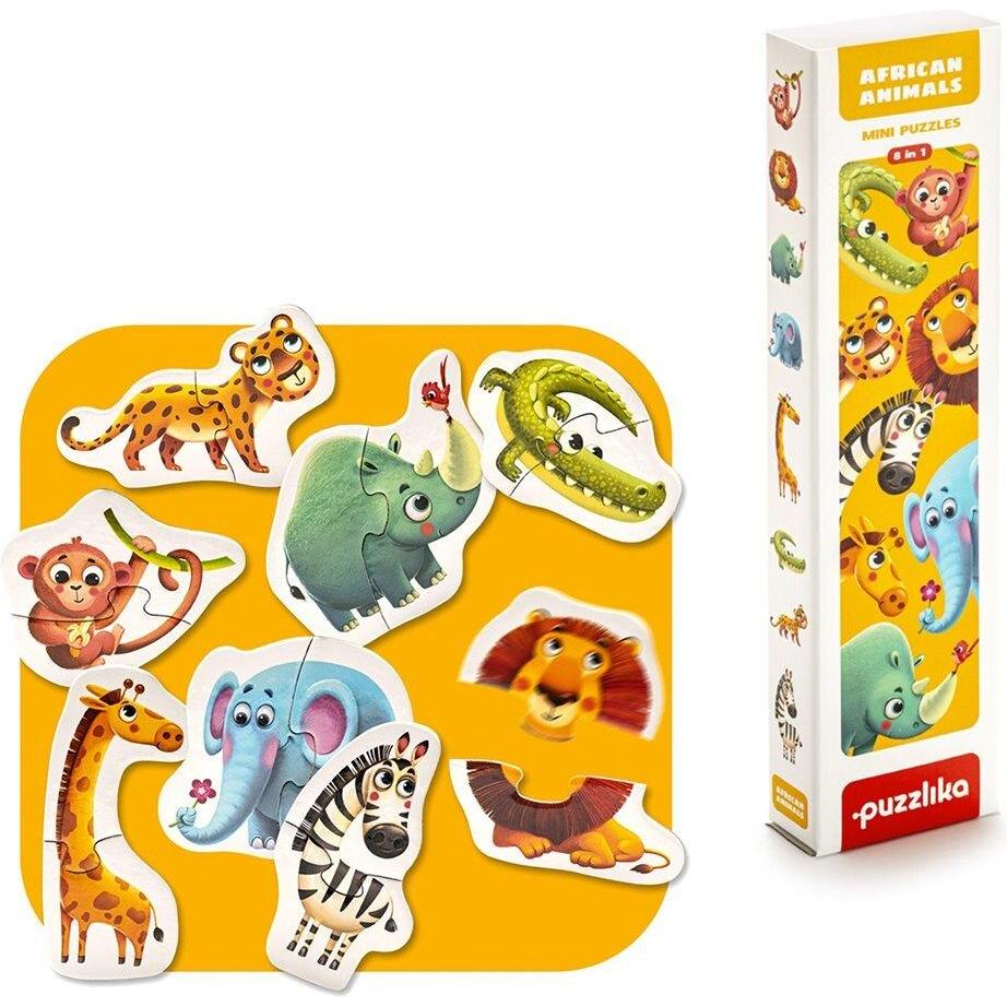 Puzzlika puzzle "African animals" (2 Teile)