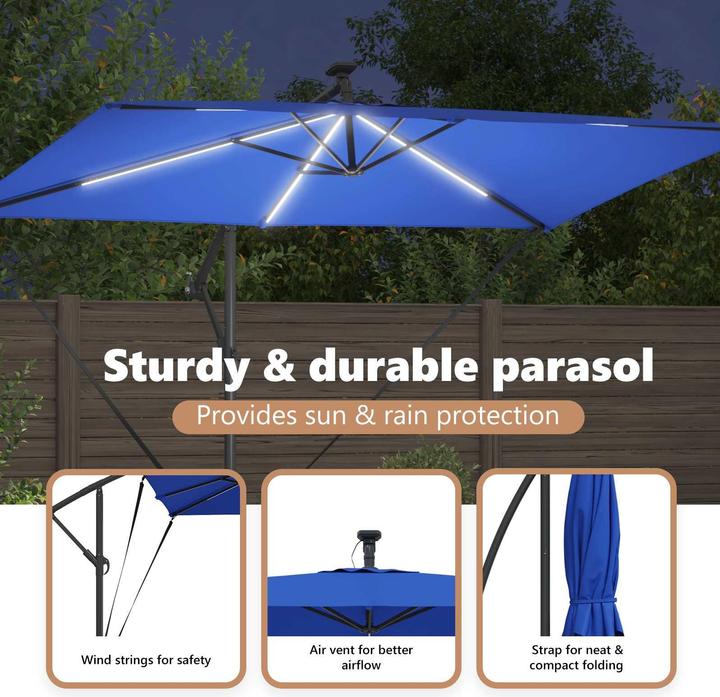 Actual product image vidaXL Kranichschirm (2 m)