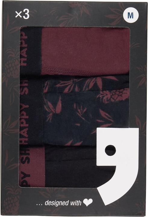 Actual product image Happy shorts Retro Boxer Jersey (L, pack of 3)