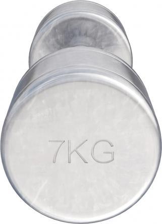 Actual product image Gorilla Sports Chrome dumbbells (2 x 7 kg)