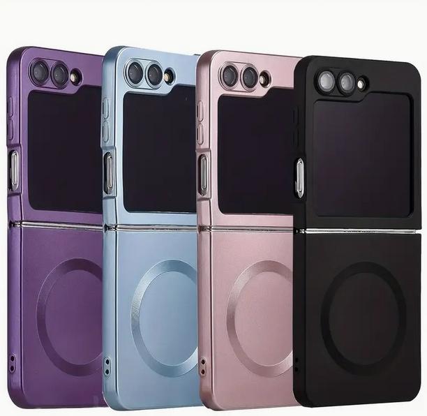 Produktbild PhoneLook Hülle Weiches faltbares Silikon mit MagSafe und Kameraschutz (Samsung Galaxy Z Flip6)