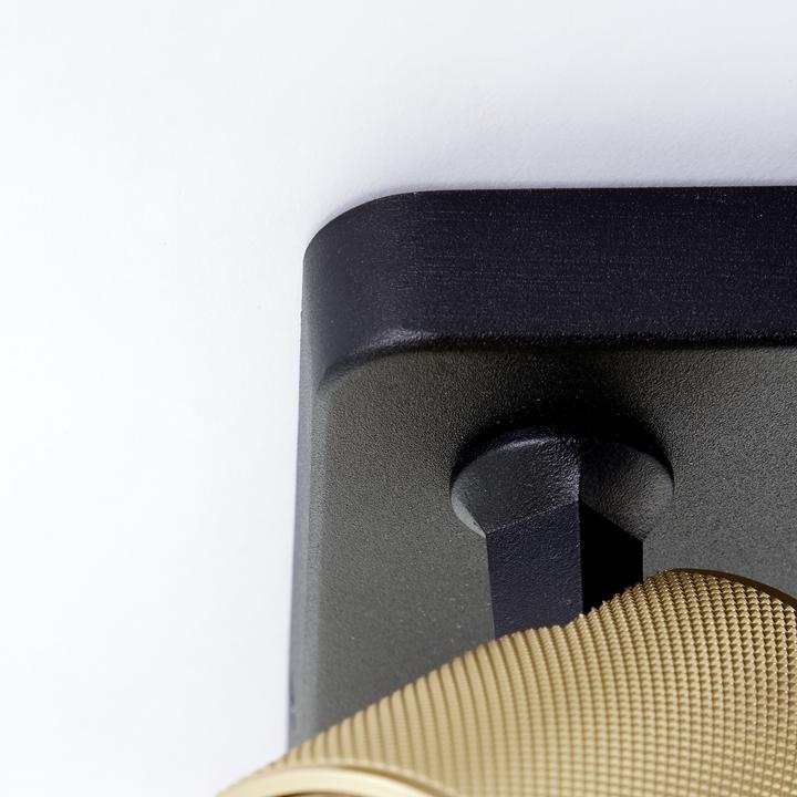 Actual product image Brilliant Plafondspot Marty GU10 4x5W 3000K - Zwart/Goudkleurig (345 lm, GU10)