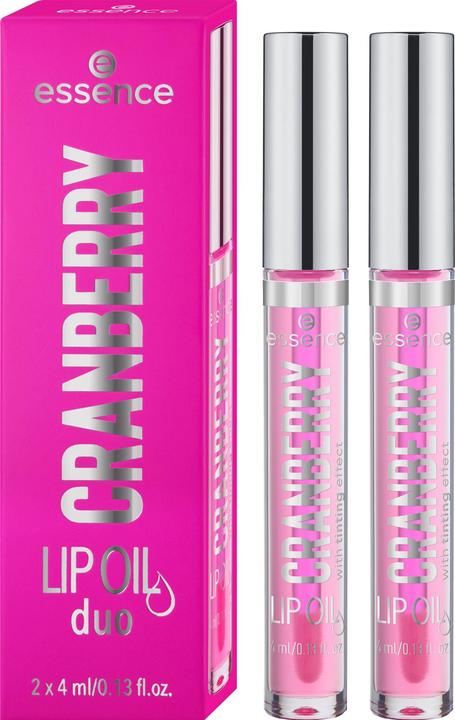Produktbild essence CRANBERRY LIP OIL duo (2, #fdd0c7, Ivory)