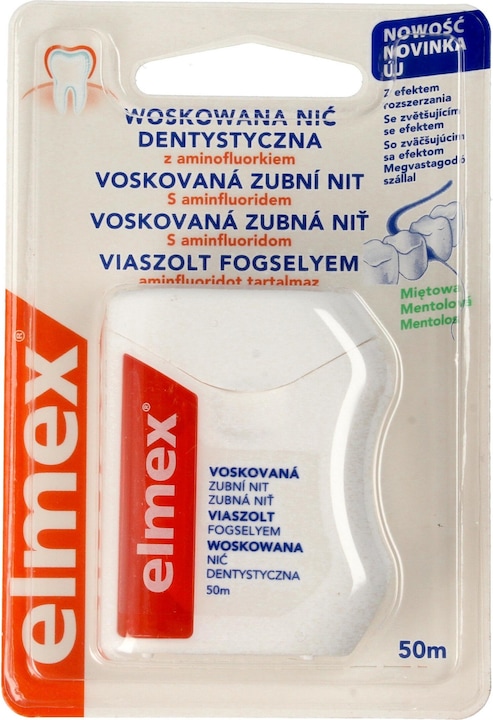 Immagine prodotto Elmex Filo interdentale con cera 50 M (50 m)