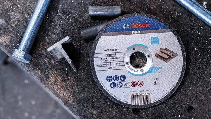 Immagine prodotto Bosch Professional Zubehör PRO Disco da taglio per metallo, 125 x 2,5 x 22,23 mm
