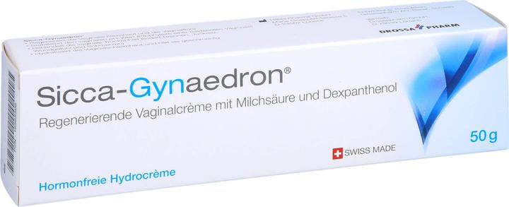 Actual product image Drossapharm SICCA-GYNAEDRON vaginal cream, 50 g VCR (Intimate cream)