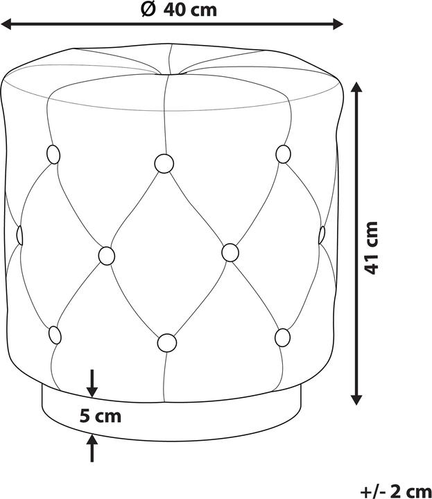 Actual product image Beliani Carrollton