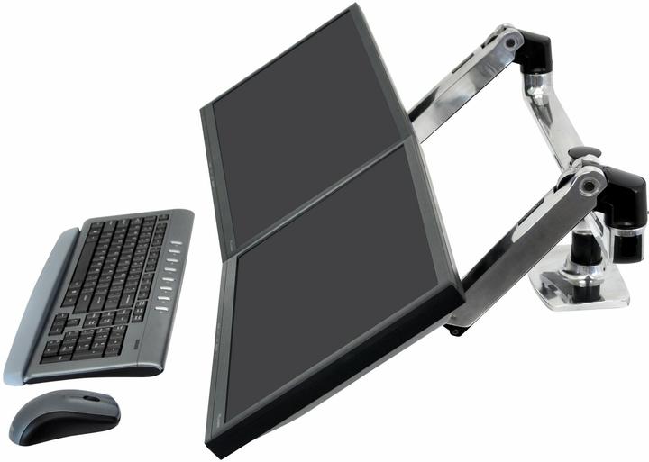 Actual product image Ergotron LX Dual (Table, 27", 9 kg)