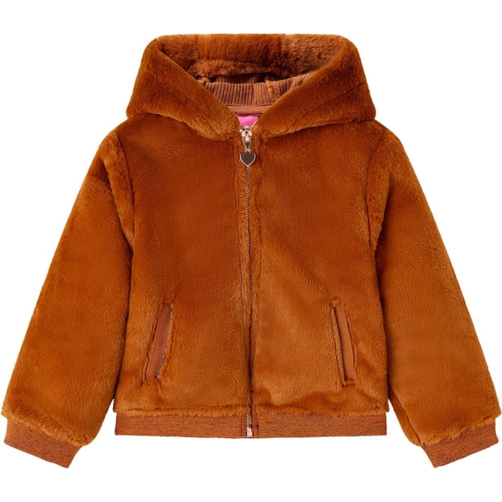 VidaXL, Jungen, Jacke, Lukeria (140), Braun, 140
