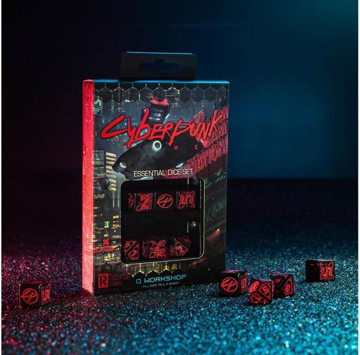 Produktbild Q Workshop SCPE06 - Cyberpunk Rot: Night City Essential Set