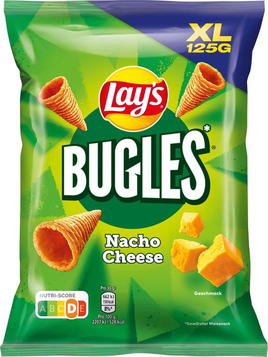 Lay's Bugles Nacho Cheese XL 125 g (125 g)