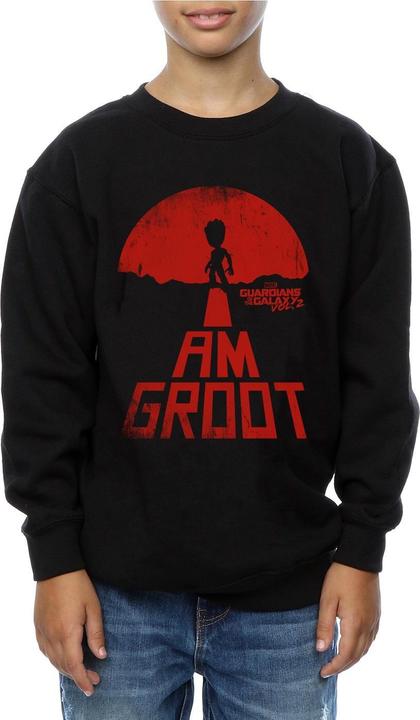 Produktbild Guardians Of The Galaxy I Am Groot Red Sweatshirt Jungen (116)
