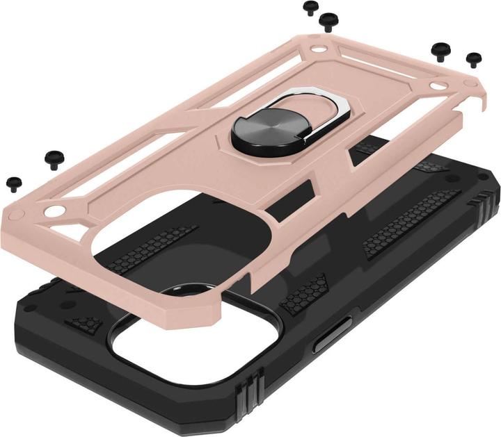 Image du produit Avizar Étui antichoc pour téléphone portable avec Ring Series (Apple iPhone 15 Pro)