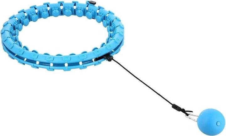 Image du produit HMS HHW01 HULA HOOP bleu avec poids (45 cm, 1250 g)