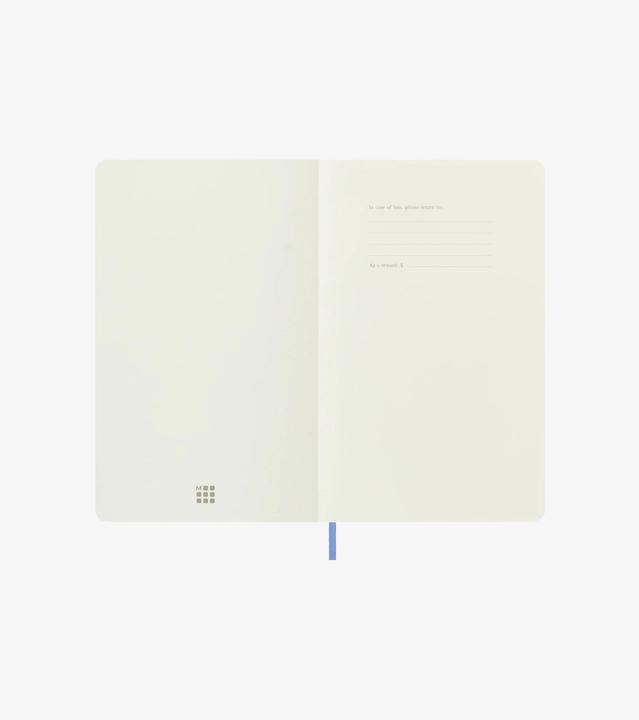 Actual product image Moleskine Notebook (A5, Plain, Soft cover)