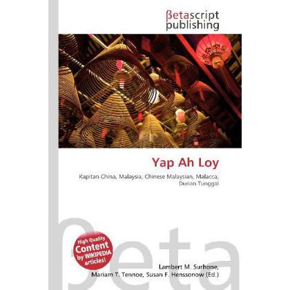 Yap Ah Loy, Fachbücher
