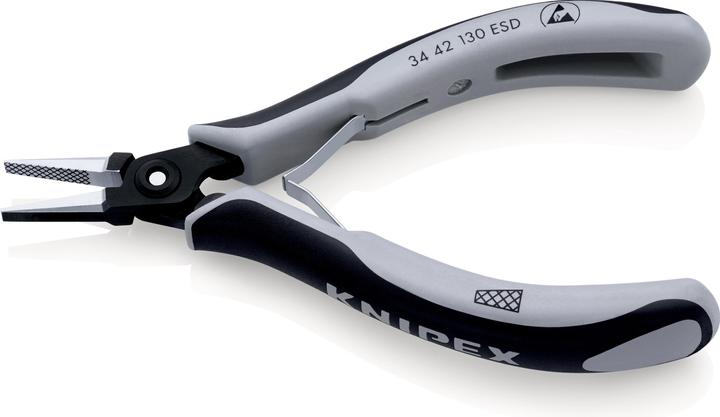 Image du produit Knipex Präzisions-Elektronik-Greifzange ESD (130 mm)