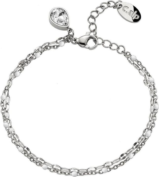 Immagine prodotto Crystalp Elegante bracciale doppio in acciaio Vibe 22241.E (Acciaio vibrante)