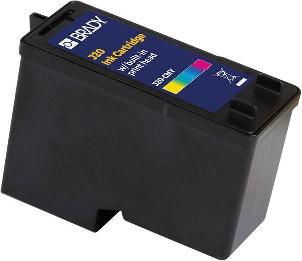 Actual product image Brady CMY pigment based ink (CMYK)