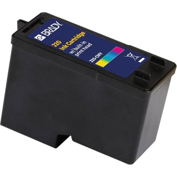 Brady, Druckerpatrone, CMY pigment based ink (CMYK)