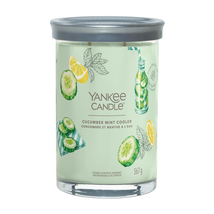 Immagine prodotto Yankee Candle Candela profumata Cetriolo Menta Cooler Signature Tumbler Grande