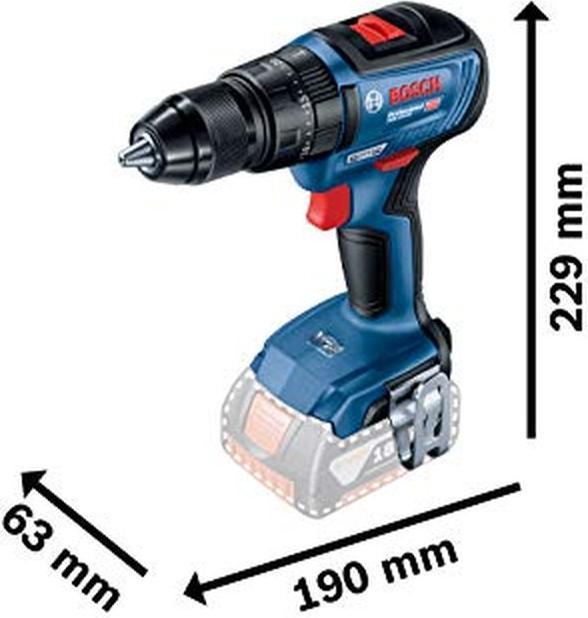 Actual product image Bosch Professional SCREWDRIVER UD.GSB 18V-50 (Rechargeable battery operated)